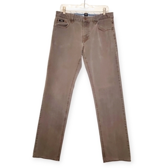 BOSS Hugo Boss Stretch Regular Fit Men's Jeans - Picture 1 of 14